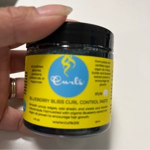CURLS Blueberry Bliss Curl Control Paste Smooth Hair Anti Frizz Curls ~ 4 oz
